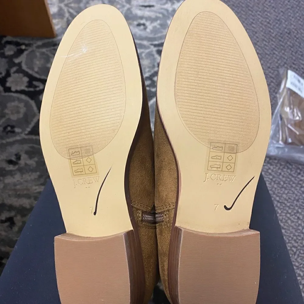 J. Crew Factory Over-the-knee microsuede boots Item AG056*
